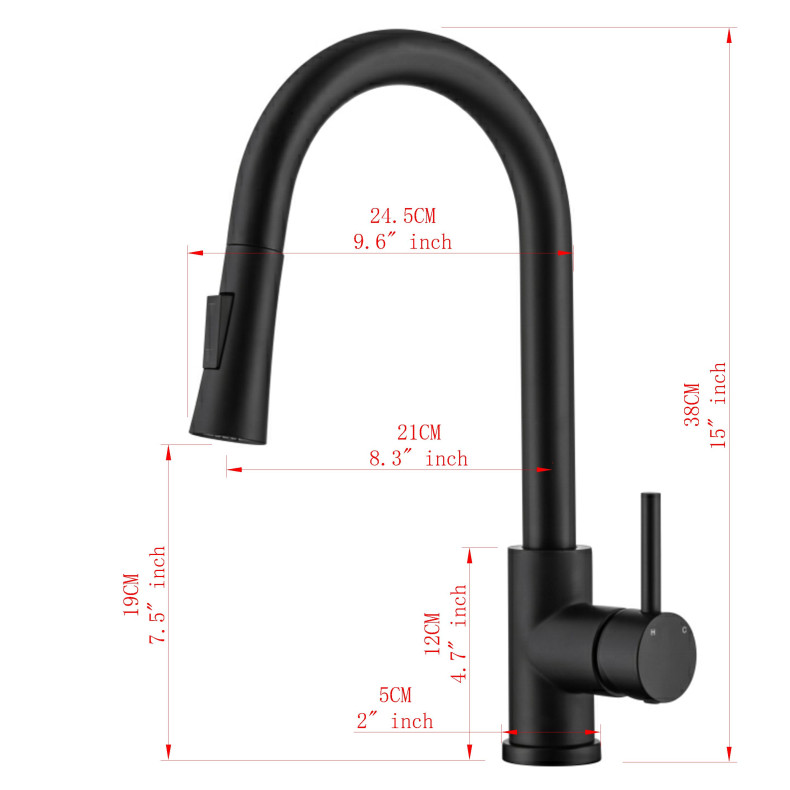 KY-8011 Pull down kitchen faucet