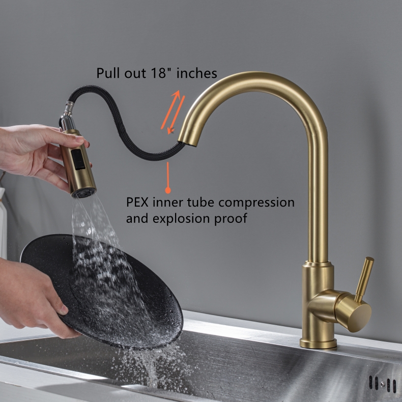 KY-8012 Pull down kitchen faucet