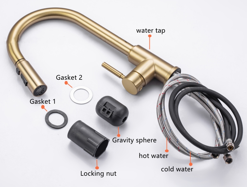 KY-8012 Pull down kitchen faucet