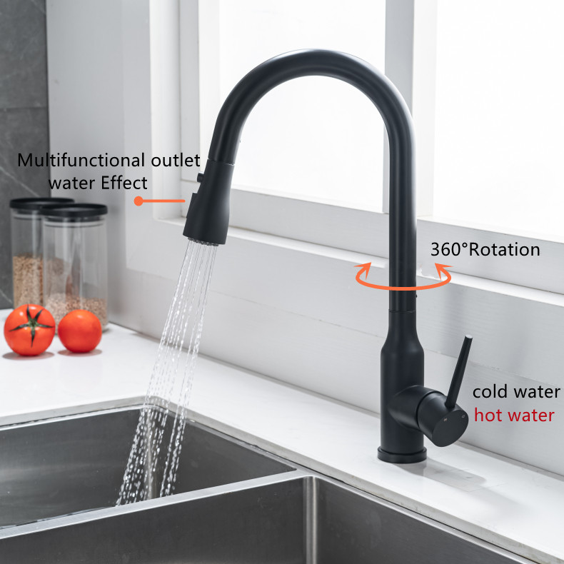 K8013 Pull down kitchen faucet