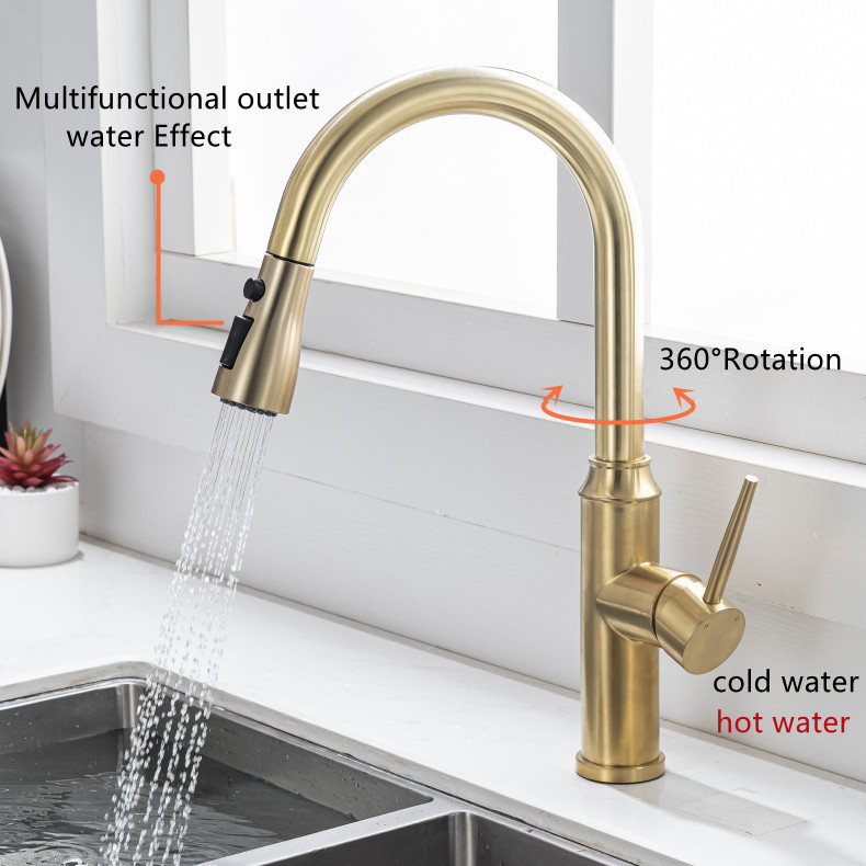 KY-8014 Pull down kitchen faucet