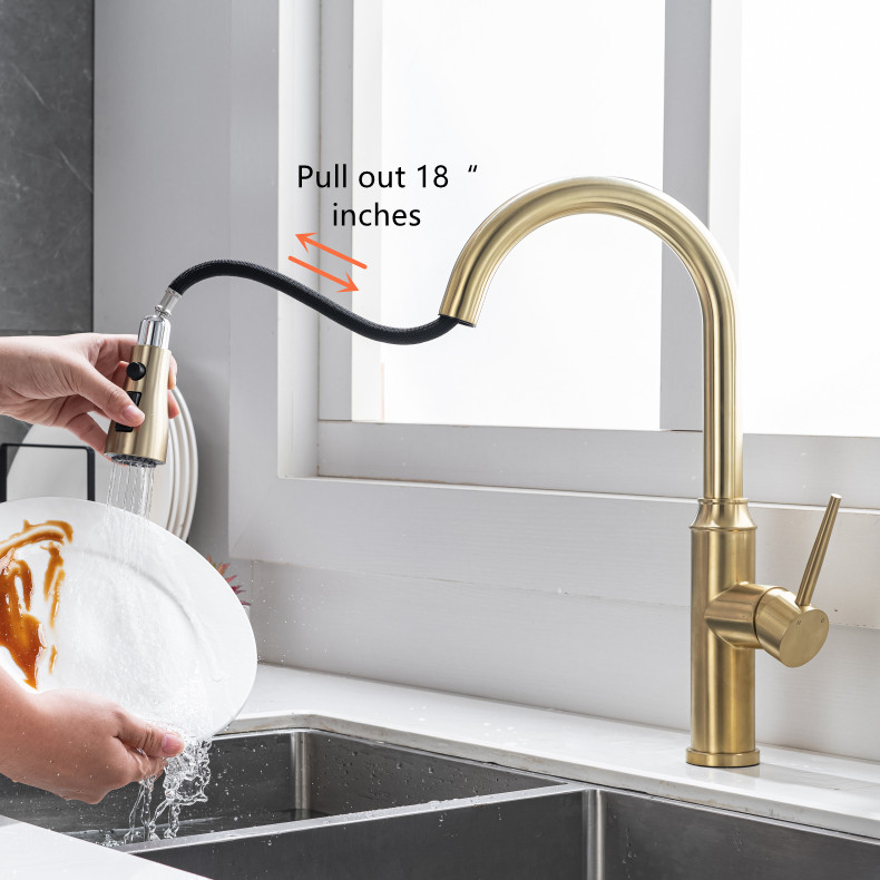 KY-8014 Pull down kitchen faucet