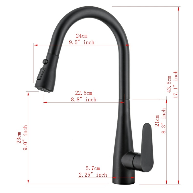 KY-8015 Pull down kitchen faucet