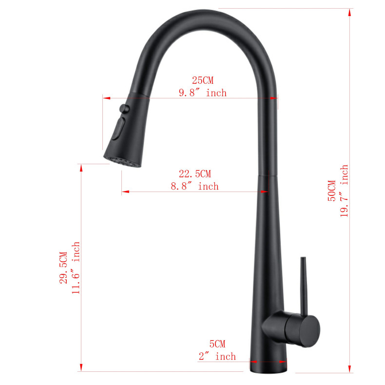 KY-8017 Pull down kitchen faucet