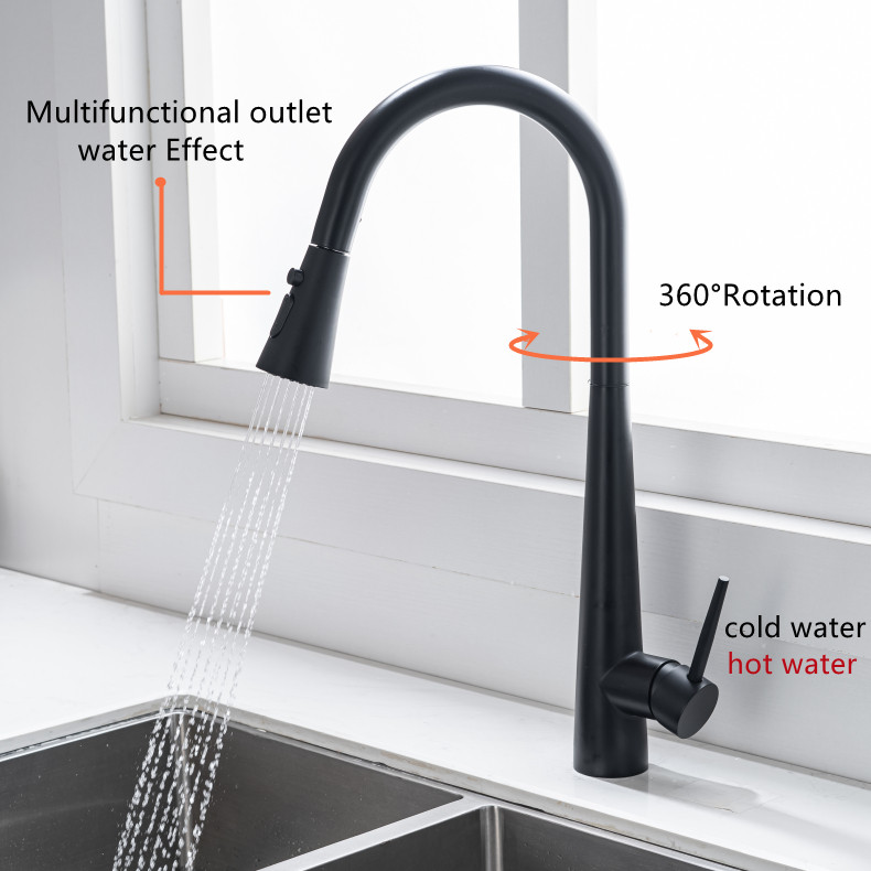 KY-8017 Pull down kitchen faucet