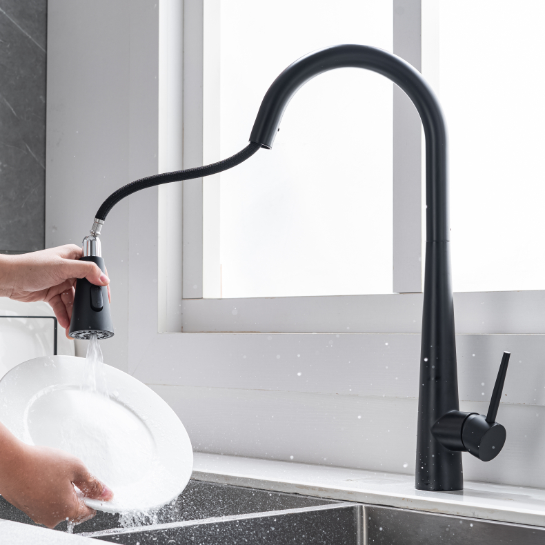 KY-8017 Pull down kitchen faucet