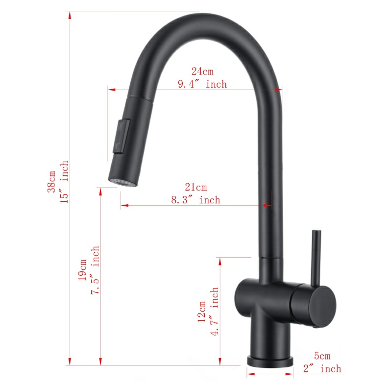 KY-8018 Pull down kitchen faucet
