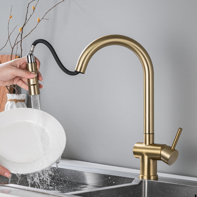 KY-8018 Pull down kitchen faucet