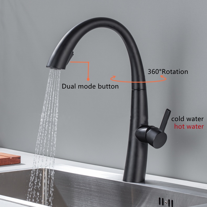 KY-8026 Pull down kitchen faucet