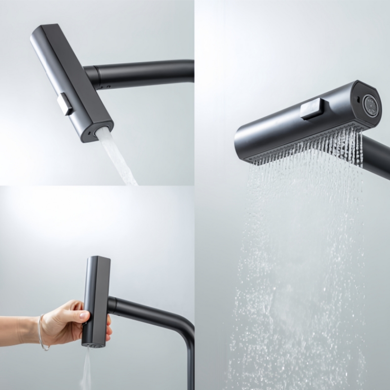 KY-8024 Pull down kitchen faucet