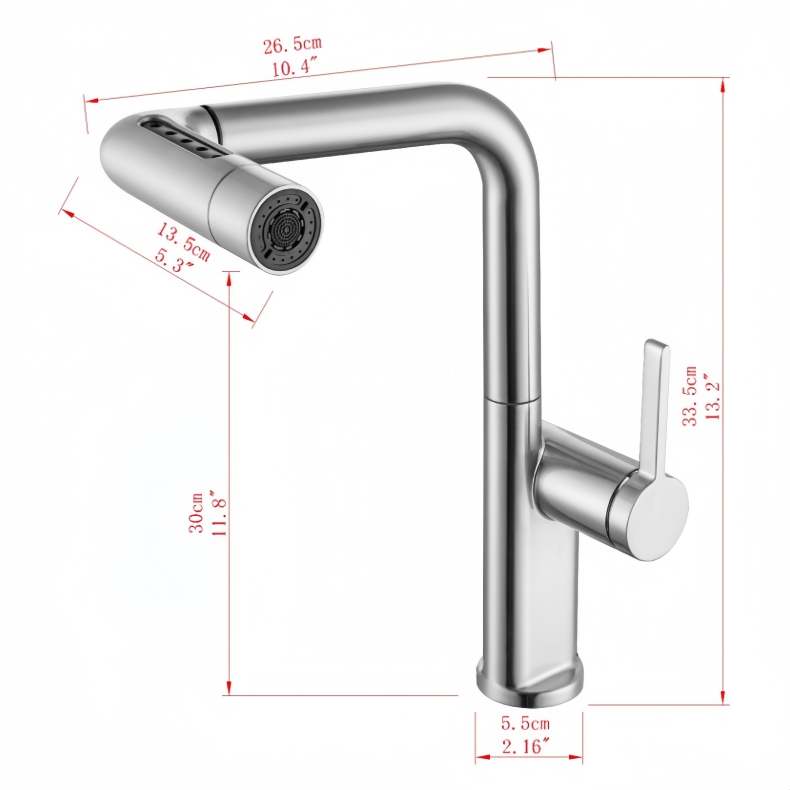 KY-8002 Pull down kitchen faucet