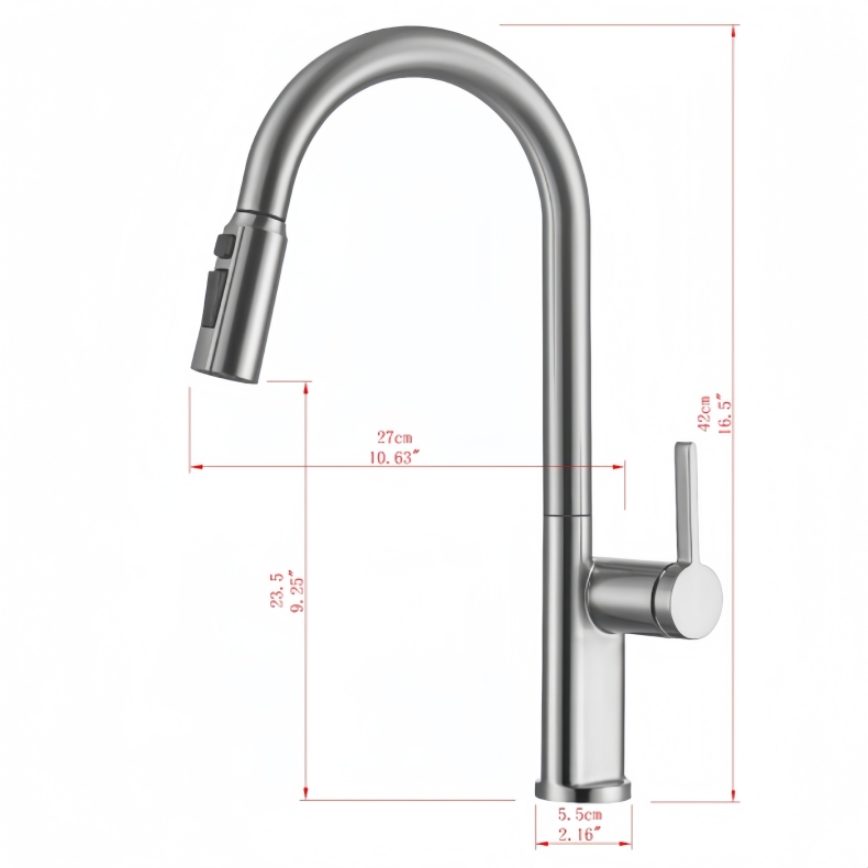 KY-8008 Pull down kitchen faucet