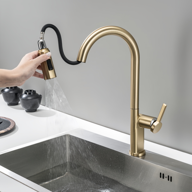 KY-8008 Pull down kitchen faucet