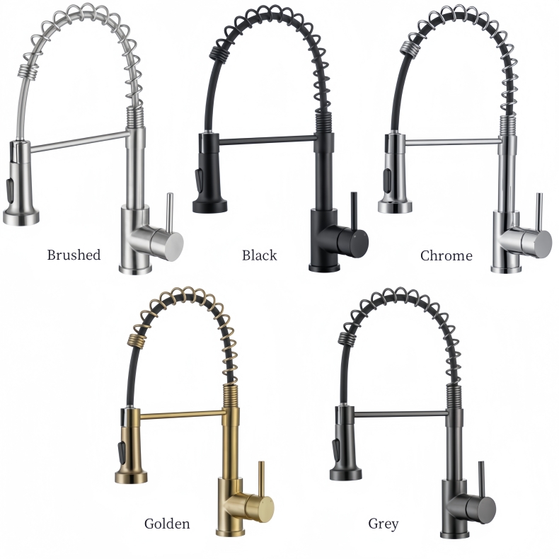 KY-8101 Pull Down Spring Kitchen Faucet