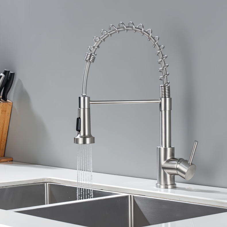 KY-8101 Pull Down Spring Kitchen Faucet