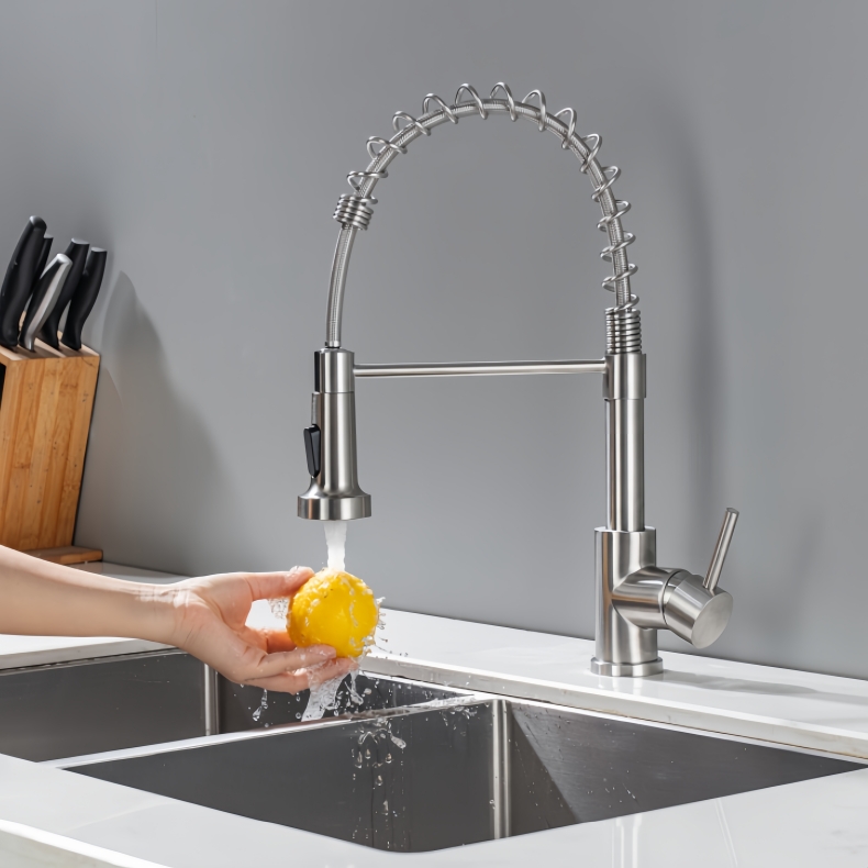 KY-8101 Pull Down Spring Kitchen Faucet