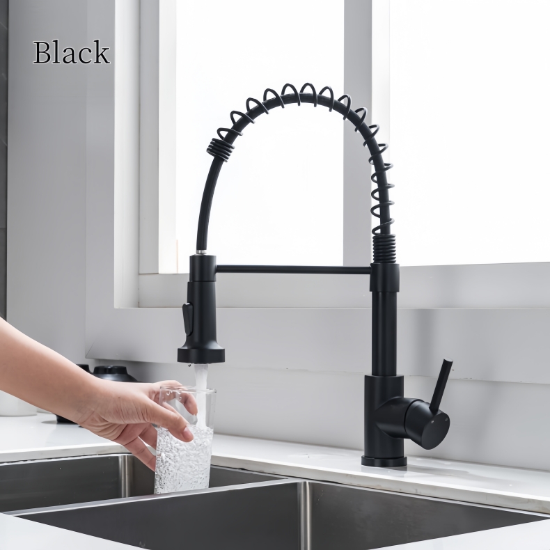 KY-8101 Pull Down Spring Kitchen Faucet