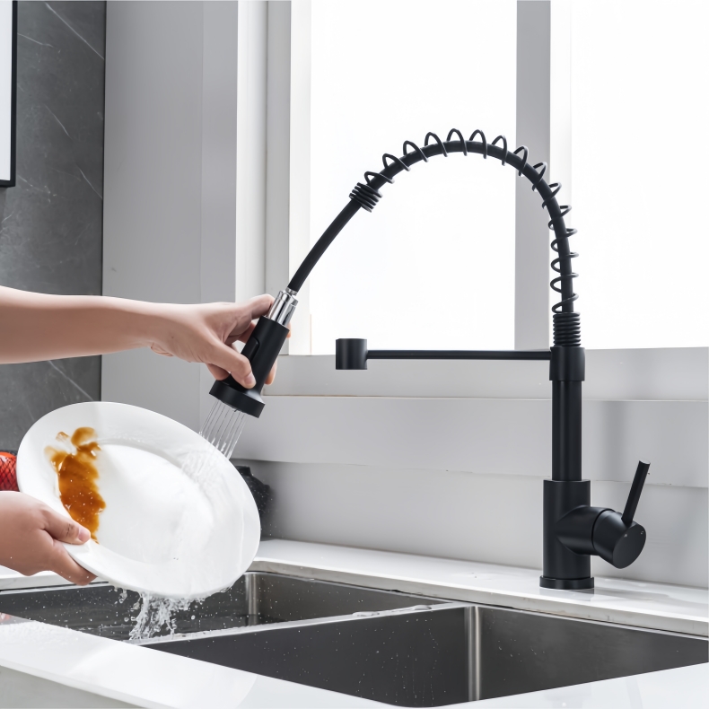 KY-8101 Pull Down Spring Kitchen Faucet