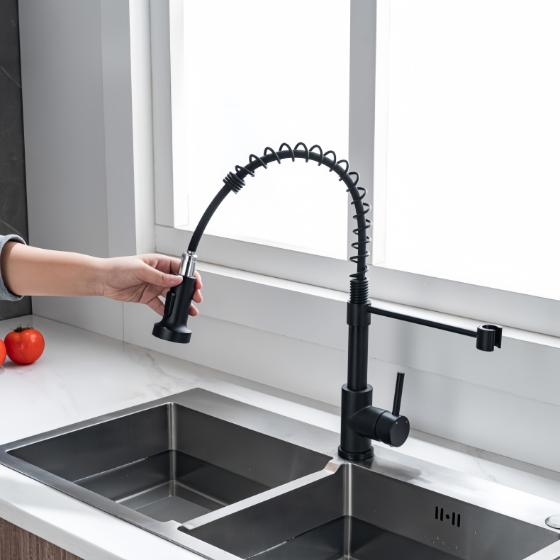 KY-8101 Pull Down Spring Kitchen Faucet