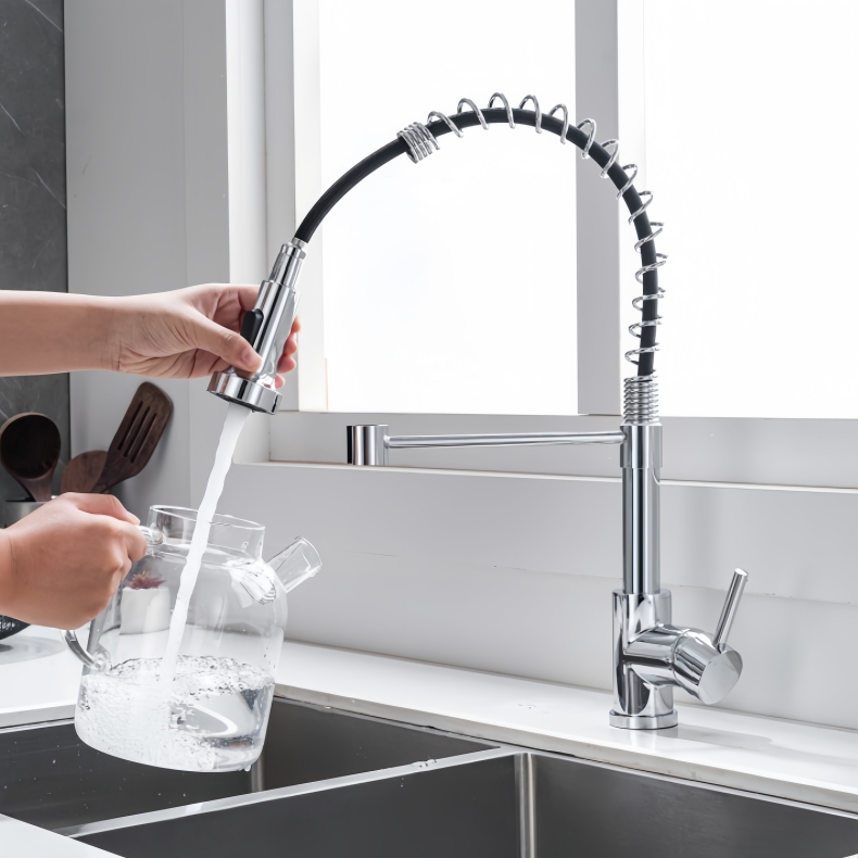 KY-8101 Pull Down Spring Kitchen Faucet