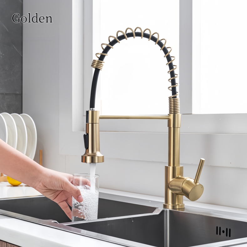KY-8101 Pull Down Spring Kitchen Faucet
