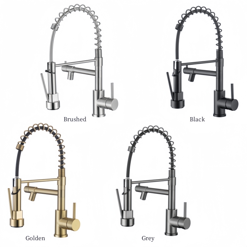 KY-8102 Pull Down Spring Kitchen Faucet KY-8102 Pull Down Spring Kitchen Faucet
