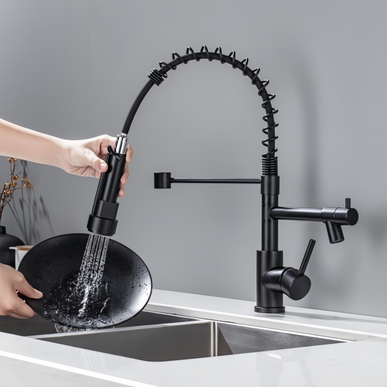 KY-8102 Pull Down Spring Kitchen Faucet KY-8102 Pull Down Spring Kitchen Faucet