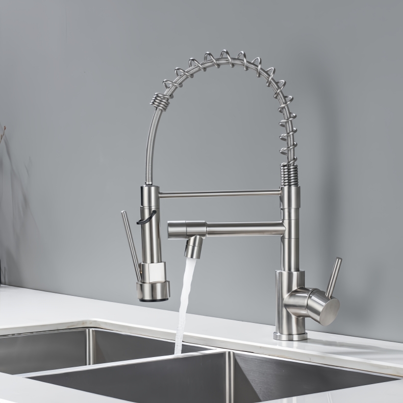KY-8102 Pull Down Spring Kitchen Faucet KY-8102 Pull Down Spring Kitchen Faucet