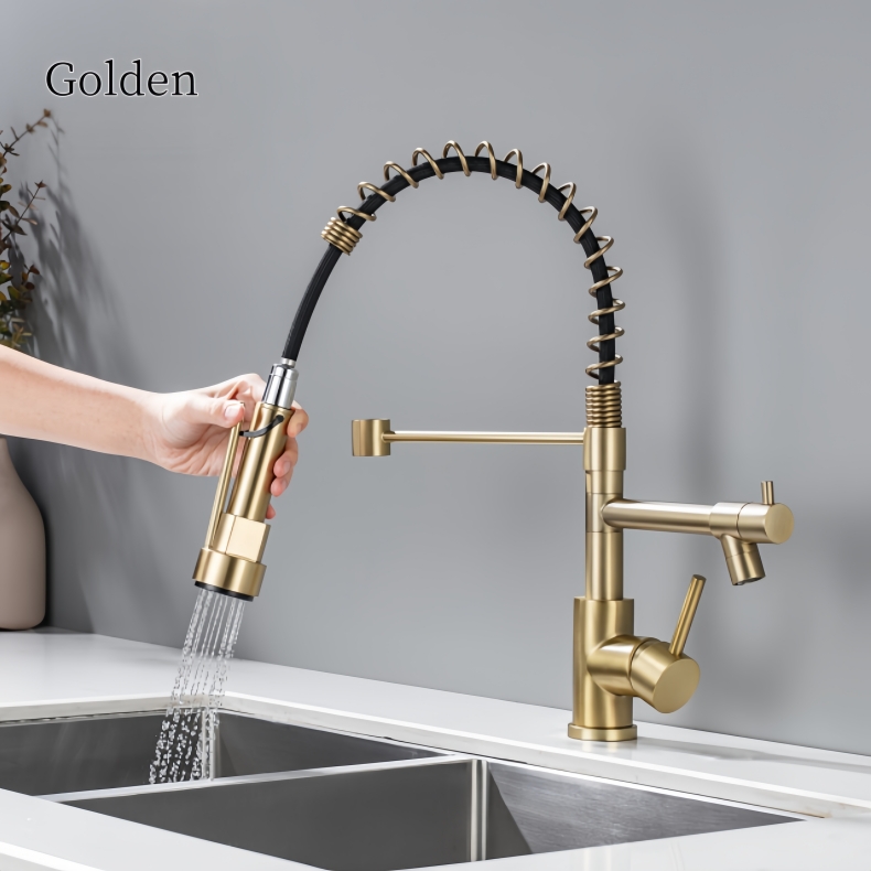 KY-8102 Pull Down Spring Kitchen Faucet KY-8102 Pull Down Spring Kitchen Faucet