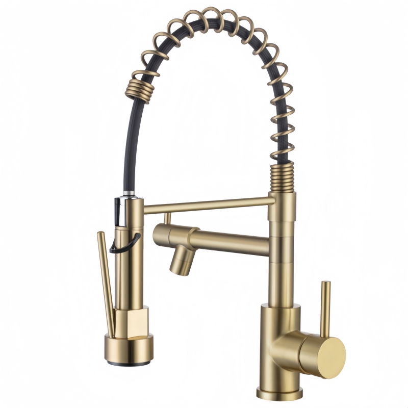 KY-8102 Pull Down Spring Kitchen Faucet