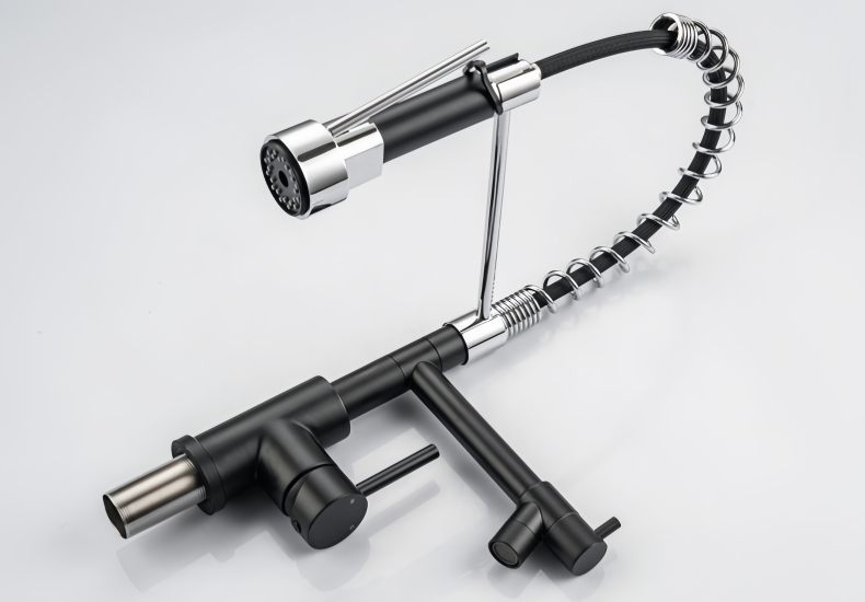 KY-8102B Pull Down Spring Kitchen Faucet