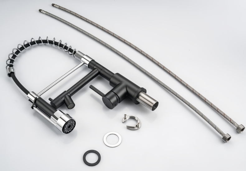 KY-8102B Pull Down Spring Kitchen Faucet