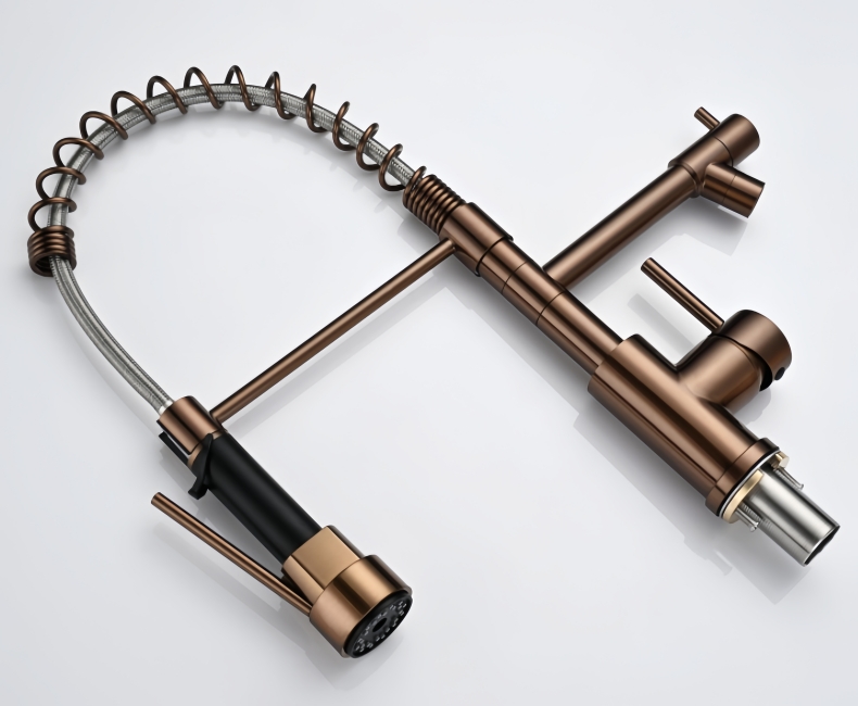 KY-8102C Pull Down Spring Kitchen Faucet