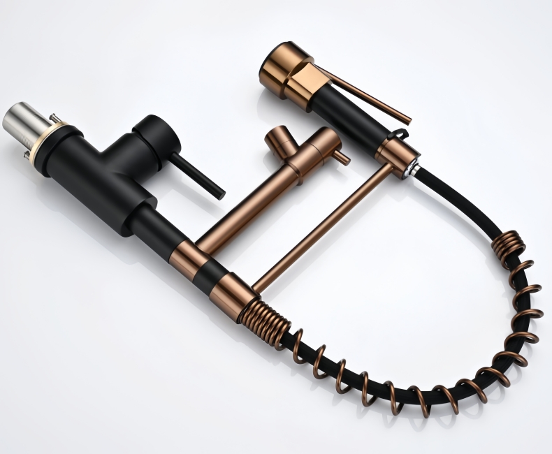 KY-8102C Pull Down Spring Kitchen Faucet