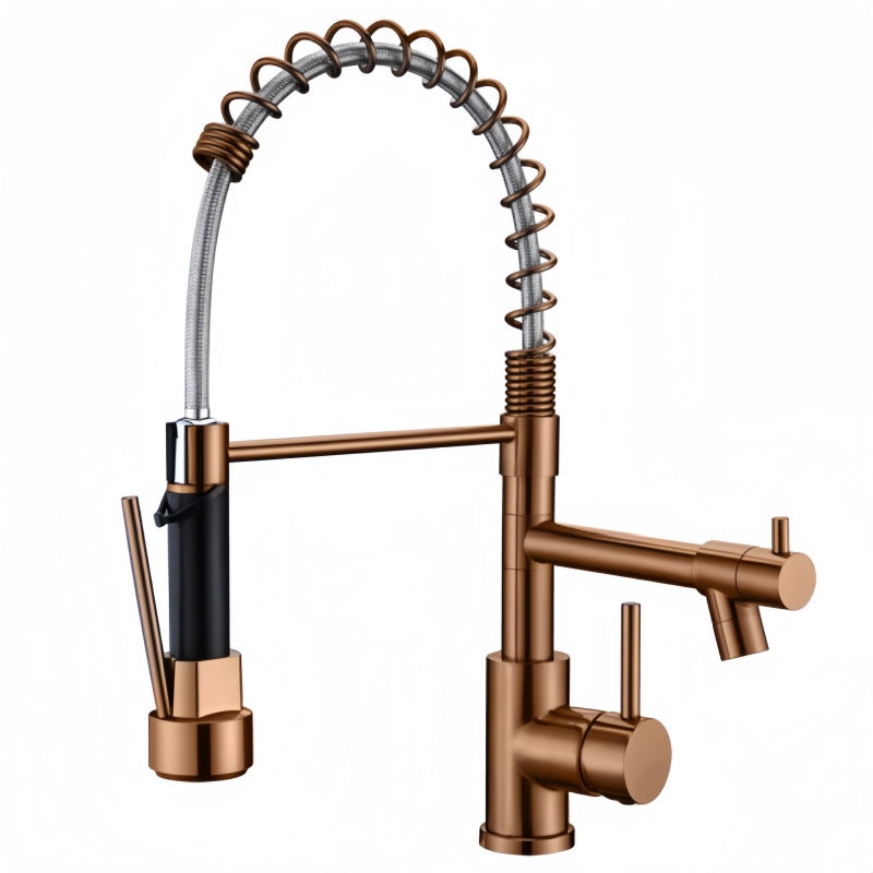 KY-8102C Pull Down Spring Kitchen Faucet
