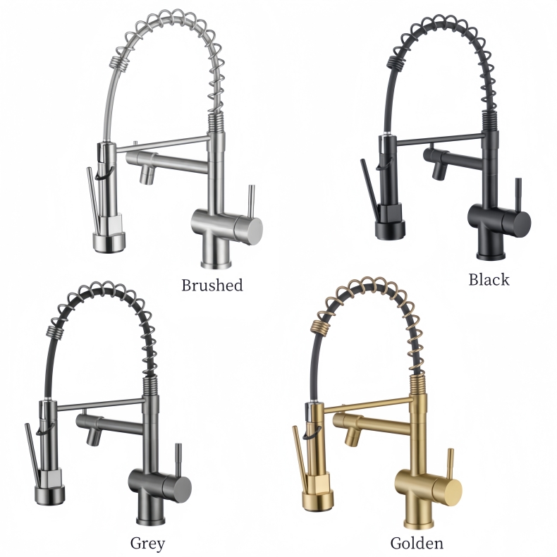 KY-8103 Pull Down Spring Kitchen Faucet