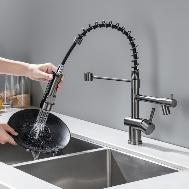 KY-8103 Pull Down Spring Kitchen Faucet
