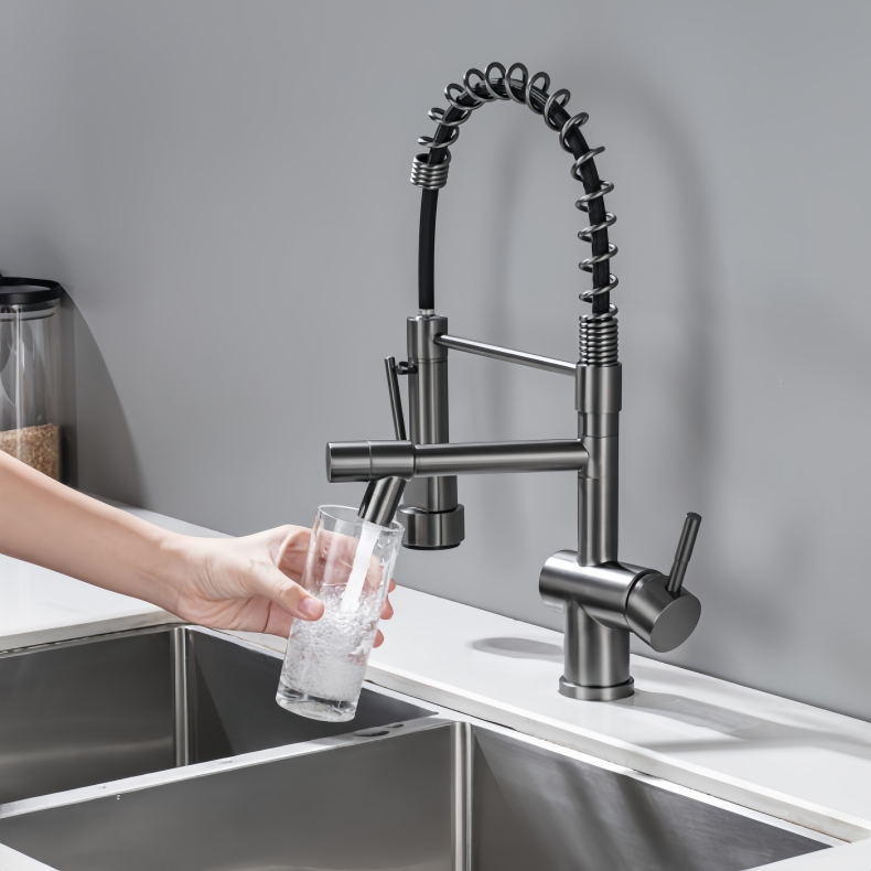 KY-8103 Pull Down Spring Kitchen Faucet