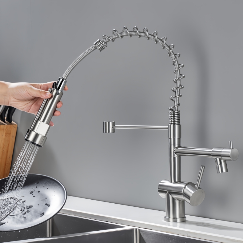 KY-8103 Pull Down Spring Kitchen Faucet
