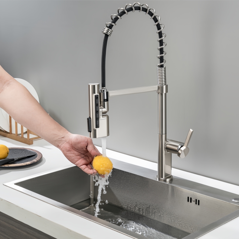 KY-8104 Pull Down Spring Kitchen Faucet