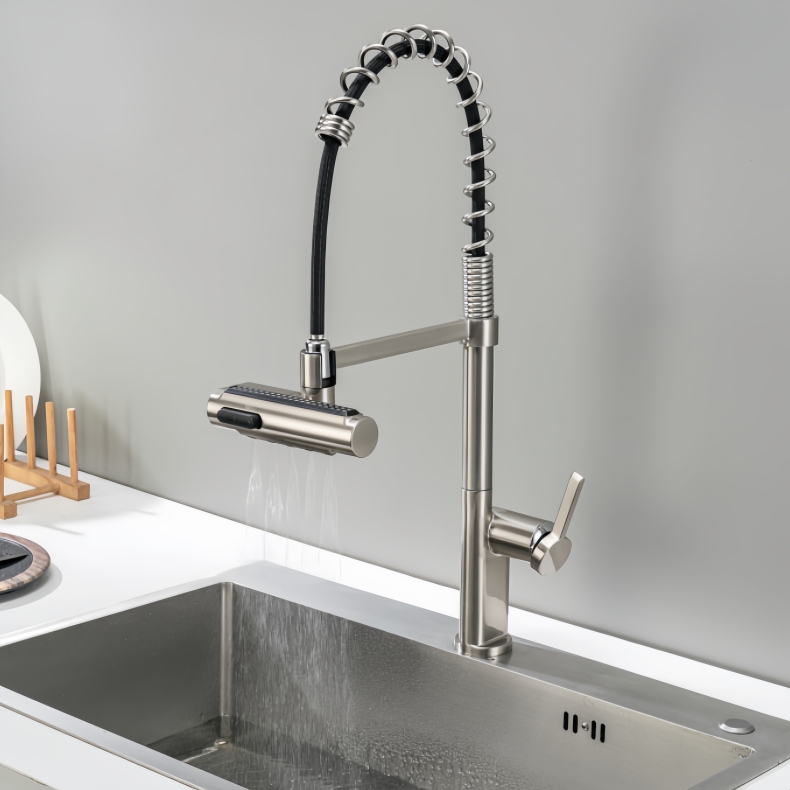 KY-8104 Pull Down Spring Kitchen Faucet