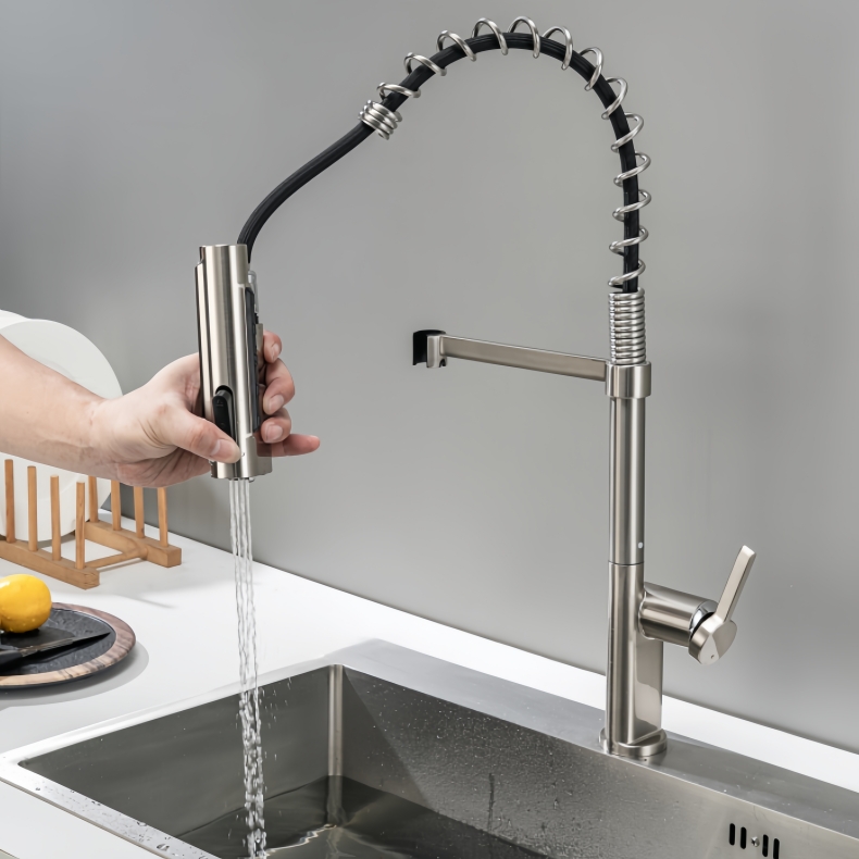 KY-8104 Pull Down Spring Kitchen Faucet