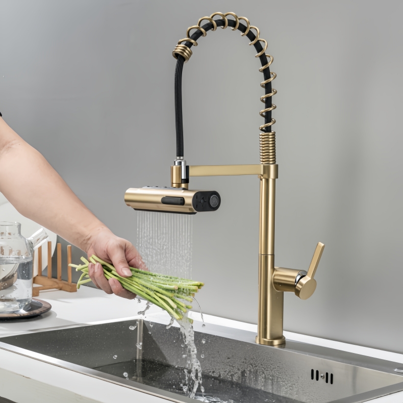 KY-8104 Pull Down Spring Kitchen Faucet