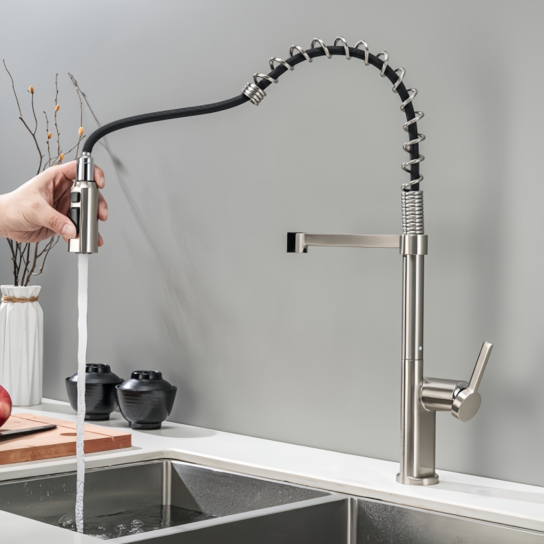 KY-8105 Pull Down Spring Kitchen Faucet