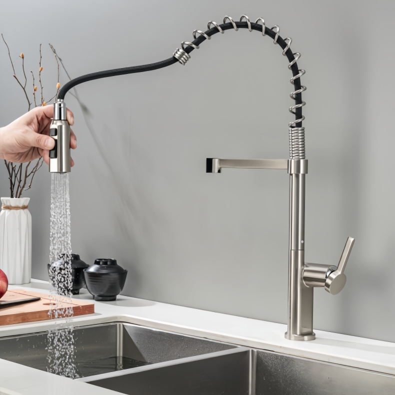 KY-8105 Pull Down Spring Kitchen Faucet