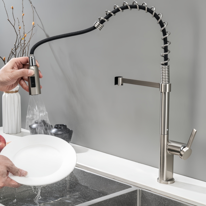 KY-8105 Pull Down Spring Kitchen Faucet