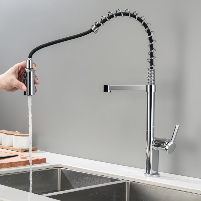 KY-8105 Pull Down Spring Kitchen Faucet