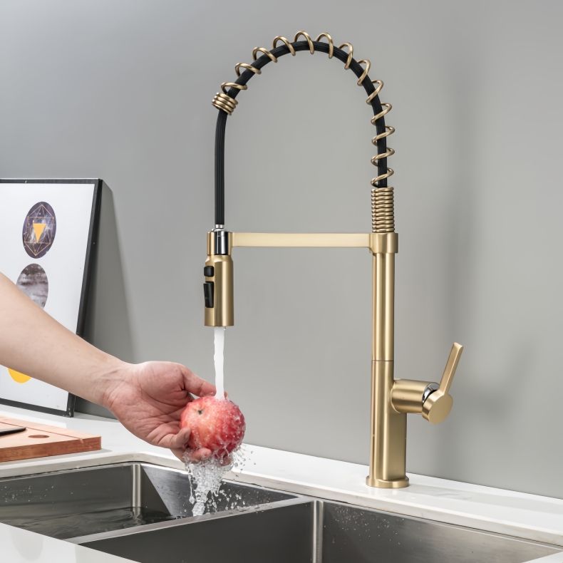 KY-8105 Pull Down Spring Kitchen Faucet