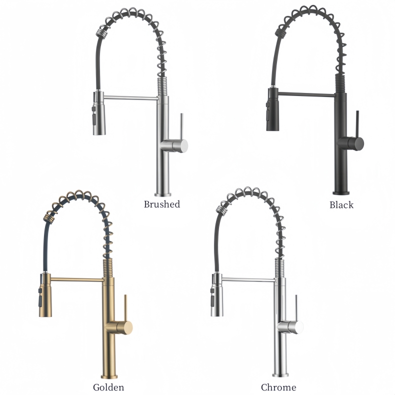 KY-8106 Pull Down Spring Kitchen Faucet