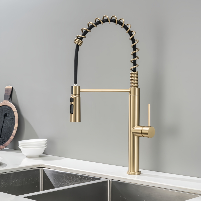 KY-8106 Pull Down Spring Kitchen Faucet